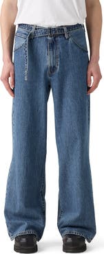 Levi's® Belted Twisted Baggy Straight Leg Jeans