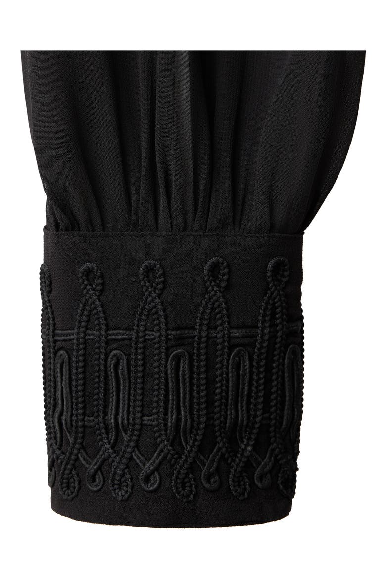 Cayenne Soutache Detail Top, Alternate, color, BLACK
