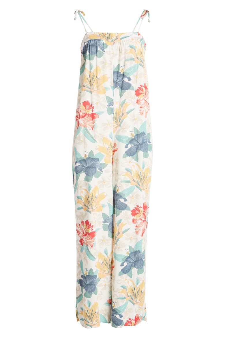 Elliot Tie Shoulder Cami Jumpsuit, Alternate, color, WHITE