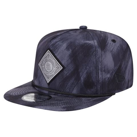 Men's New Era Navy St. Louis Cardinals Printed Golfer Snapback Hat