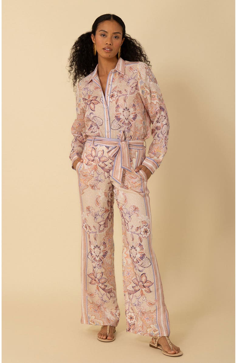 Halebob Fernanda Linen Pant, Main, color,