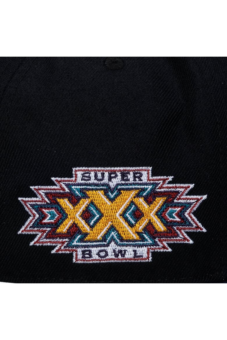 Men's Mitchell & Ness  Black Dallas Cowboys Super Bowl XXX Champions Lux Pro Snapback, Alternate, color, Black