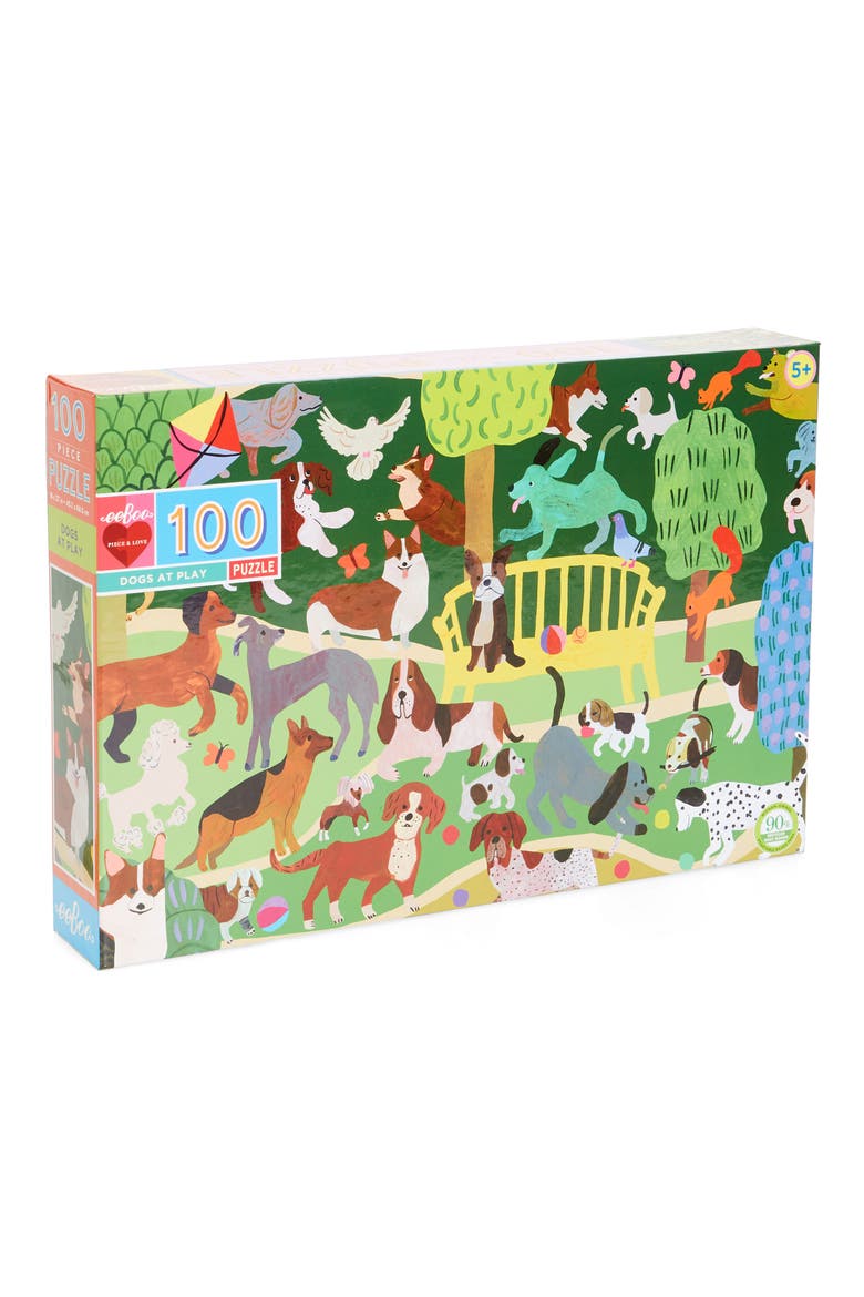 Dogs at Play 100-Piece Puzzle, Main, color, MULTI