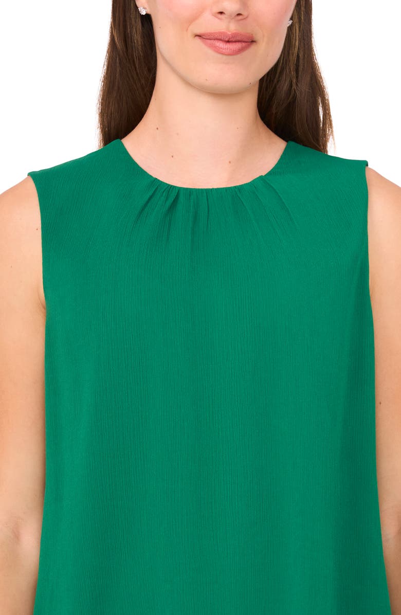 Halogen<sup>®</sup> Gathered Neck Sleeveless Shell, Alternate, color, Holly Green