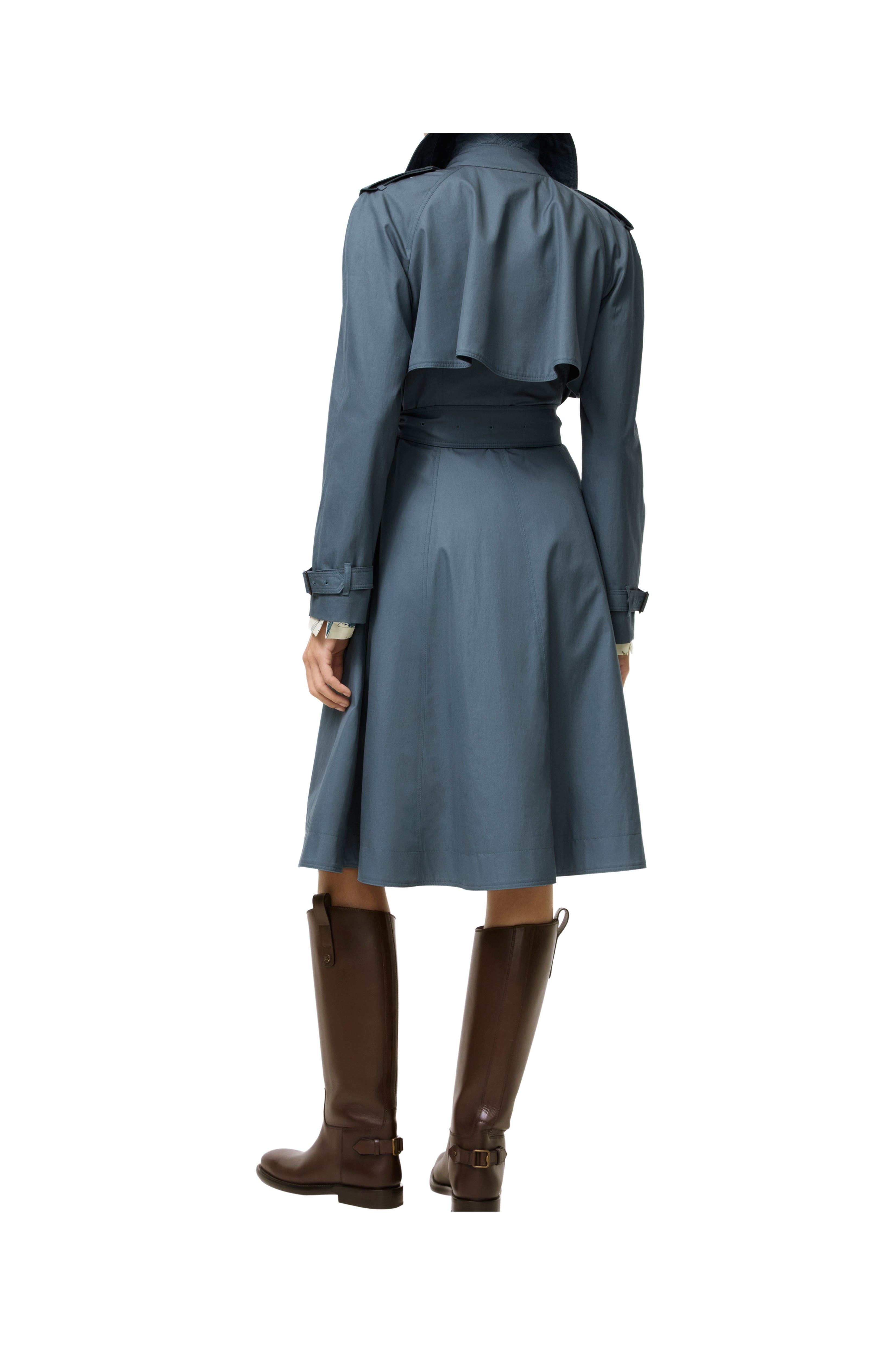Burberry Long Tropical Gabardine Pembury Trench Coat (Women