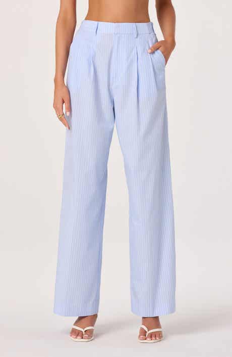 Neha Stripe Cotton Pants