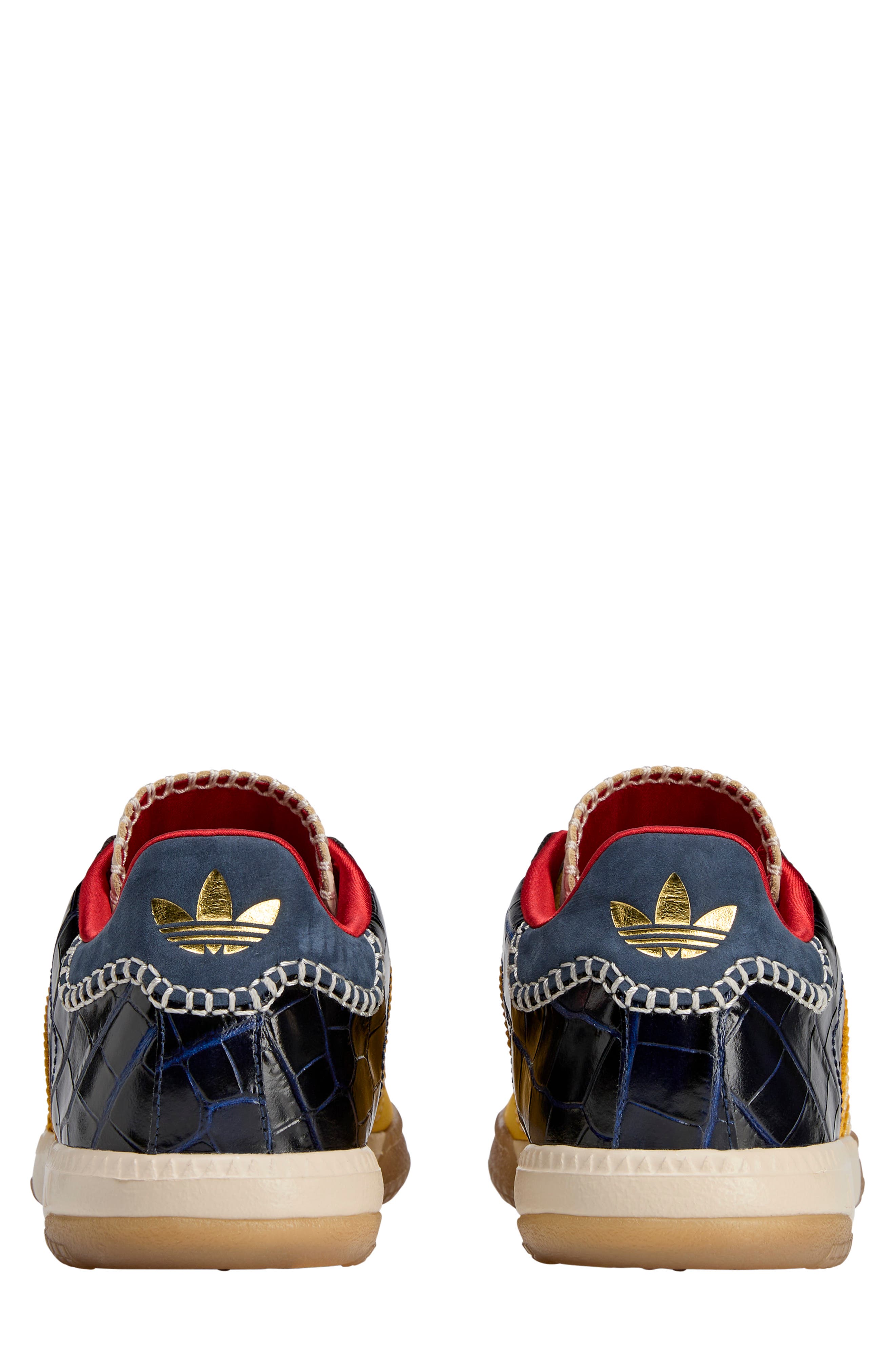 ADIDAS X WALES BONNER x Wales Bonner Gender Inclusive Samba Suede Sneaker, Alternate, color, St Fade Yellow/Navy