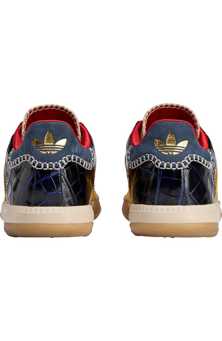 ADIDAS X WALES BONNER x Wales Bonner Gender Inclusive Samba Suede Sneaker, Alternate, color, St Fade Yellow/Navy