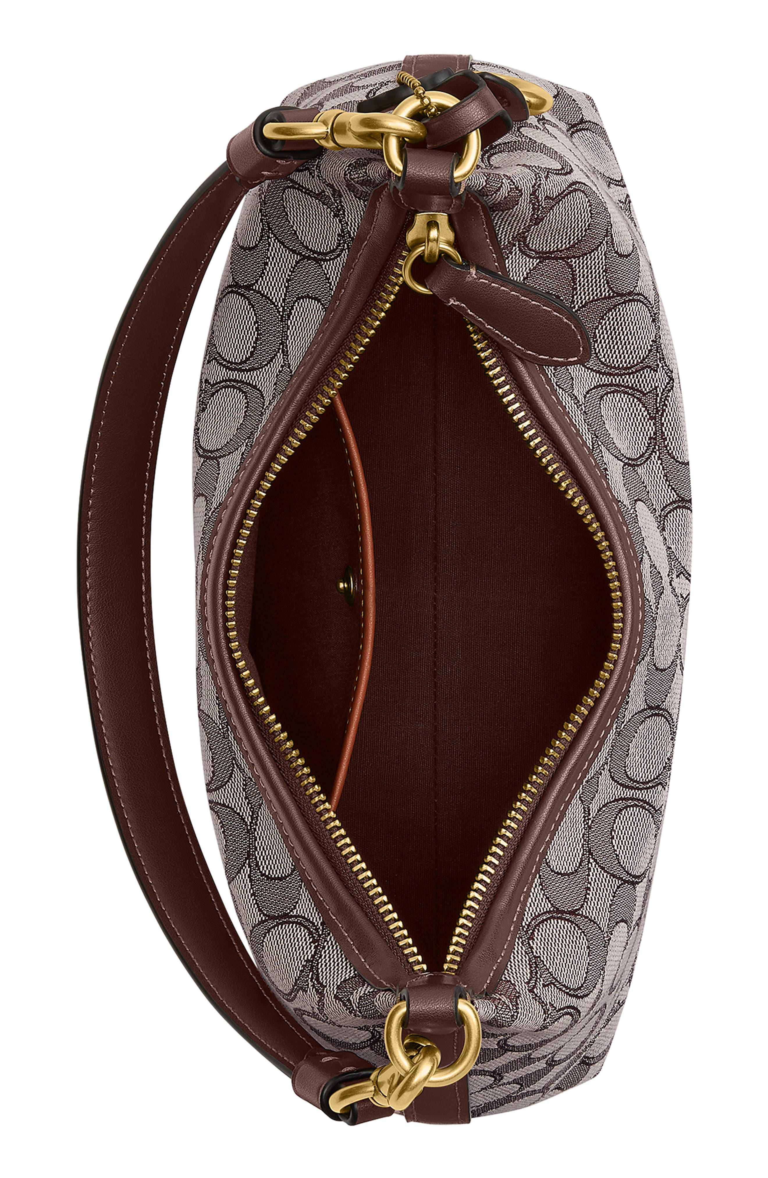 COACH Juliet Signature Jacquard Shoulder Bag, Alternate, color, 