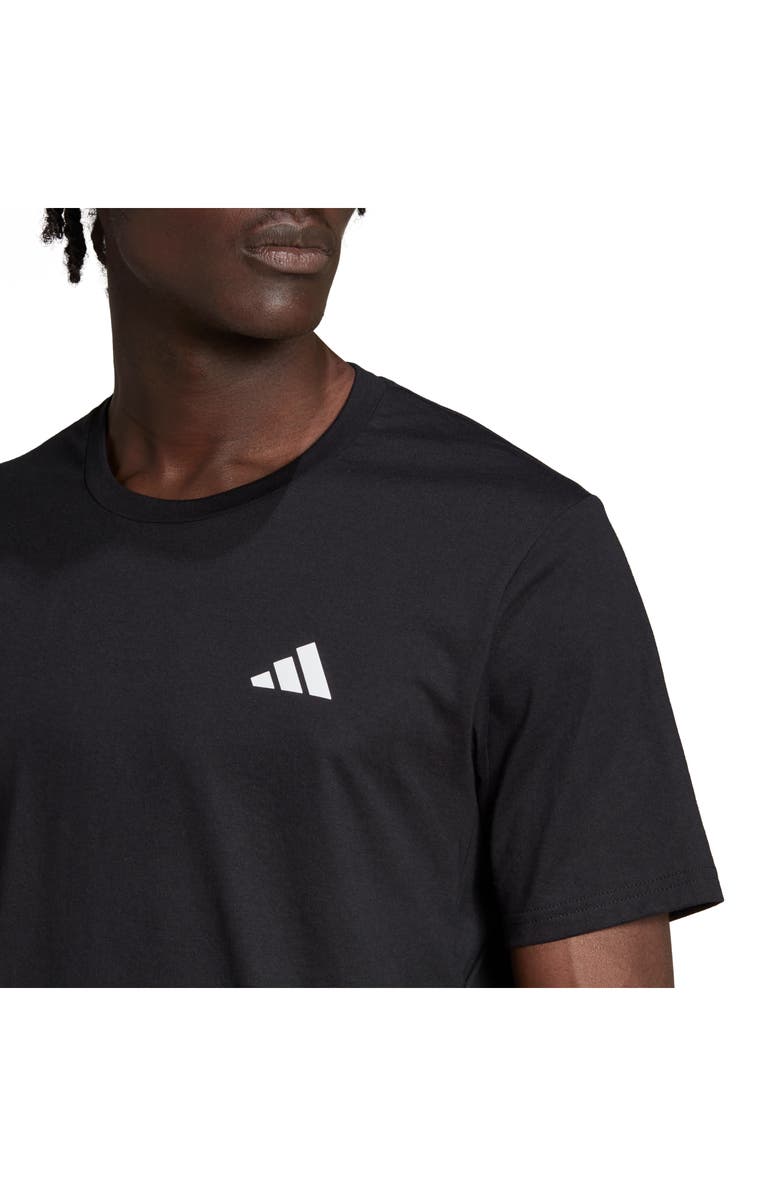 adidas Train Essentials FeelReady Training T-Shirt, Alternate, color, Black/ White