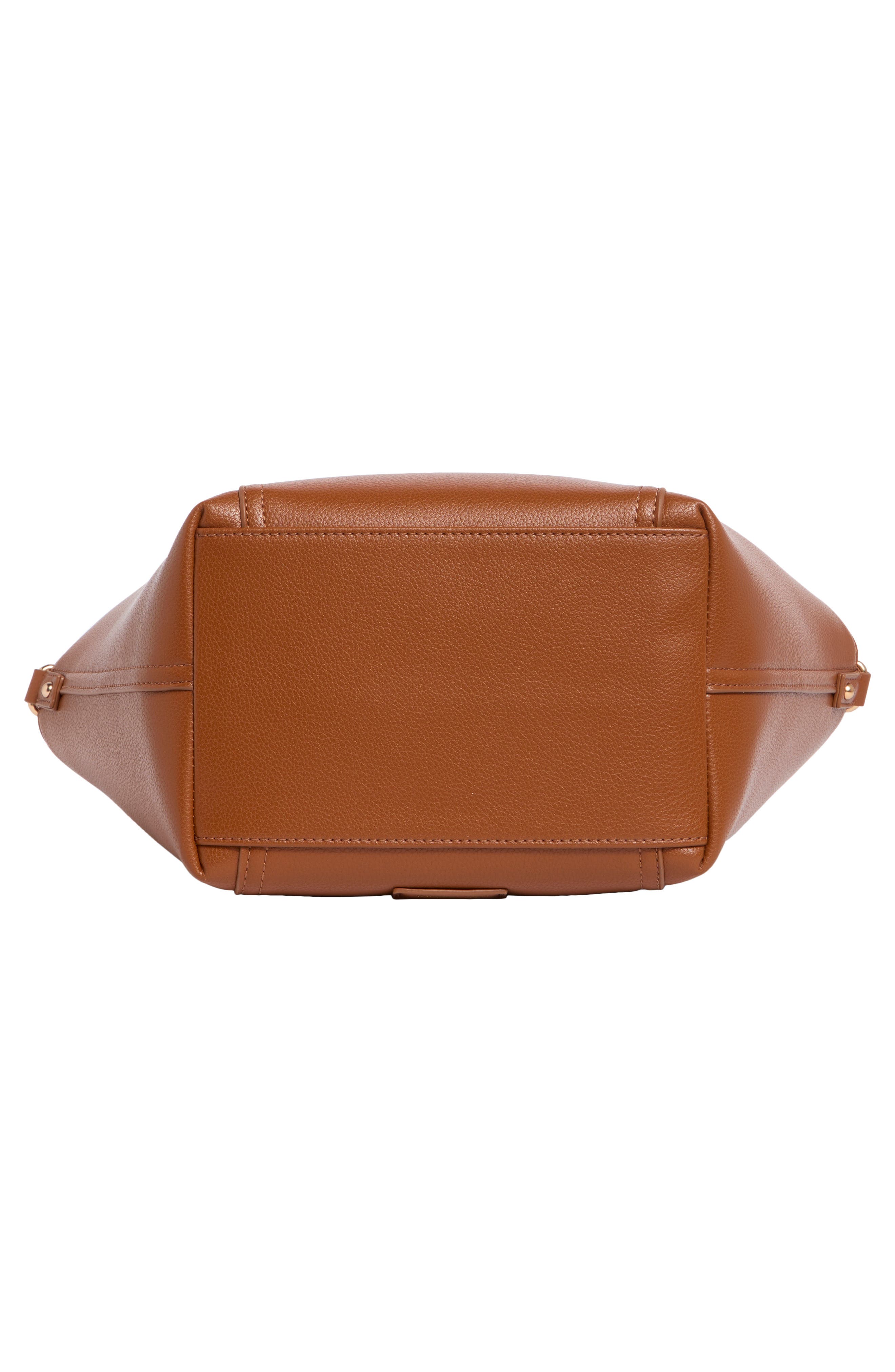 Sam Edelman Mini Sydney Tote Bag, Alternate, color, Cognac