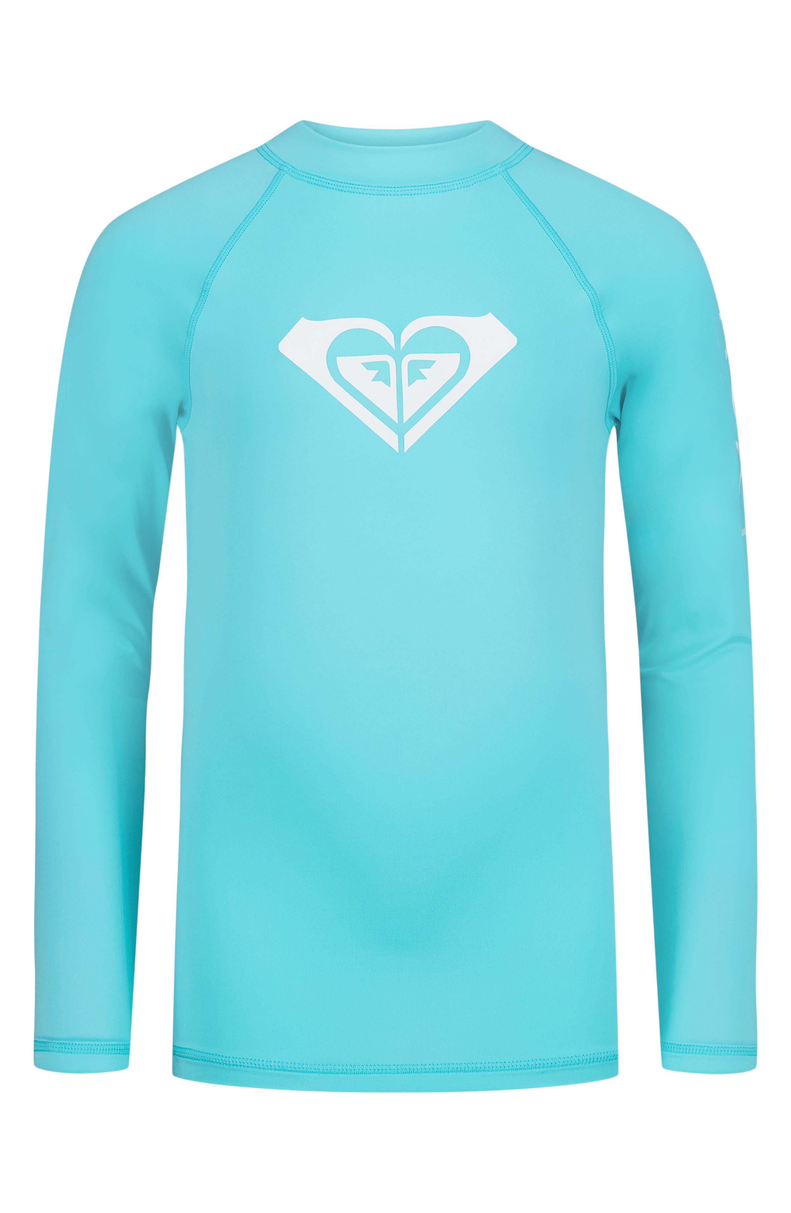 Roxy Kids' Whole Hearted UPF 50+ Rashguard Top