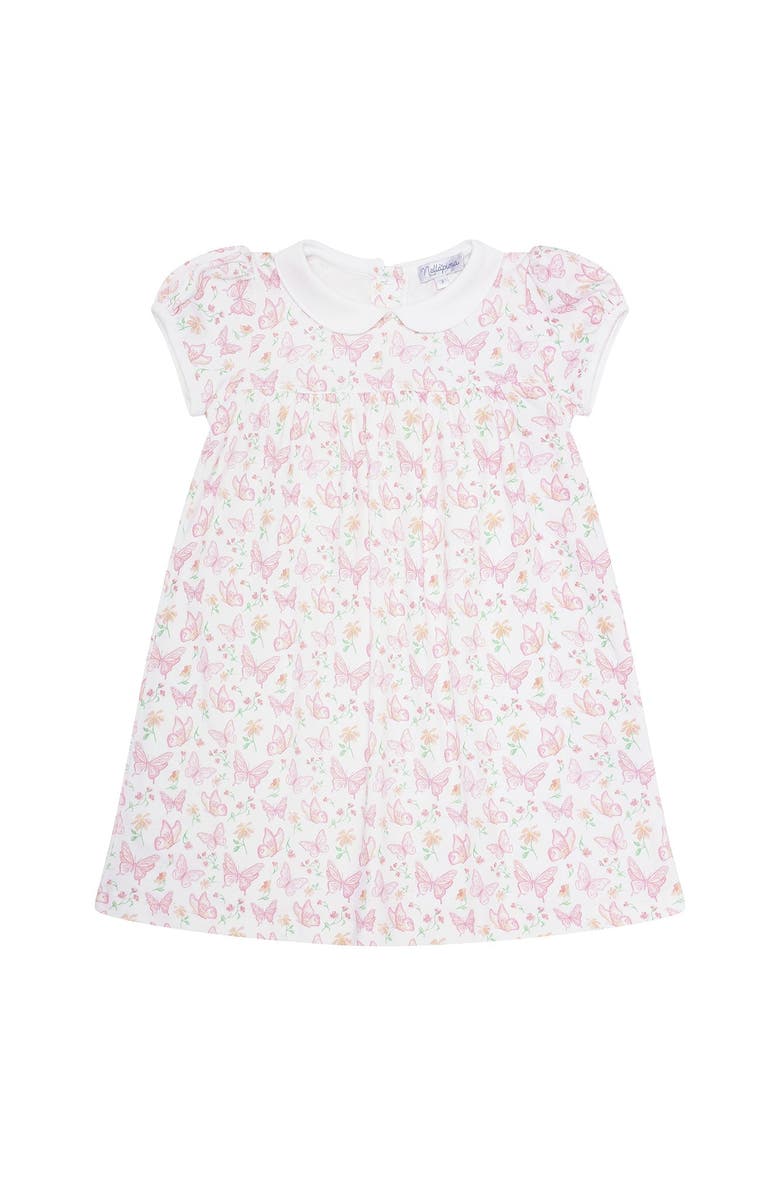 Nellapima Butterflies Print Playtime Dress - Toddler & Little Kid, Alternate, color, Pink