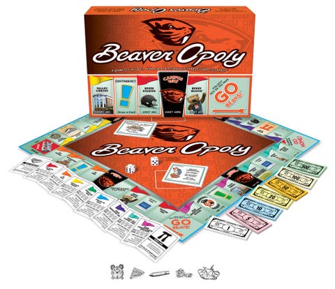 Oregon State University Beaveropoly Monopoly Board Game