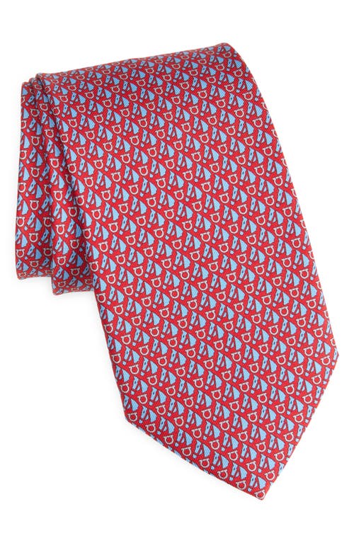Ferragamo Equestrian Silk Tie