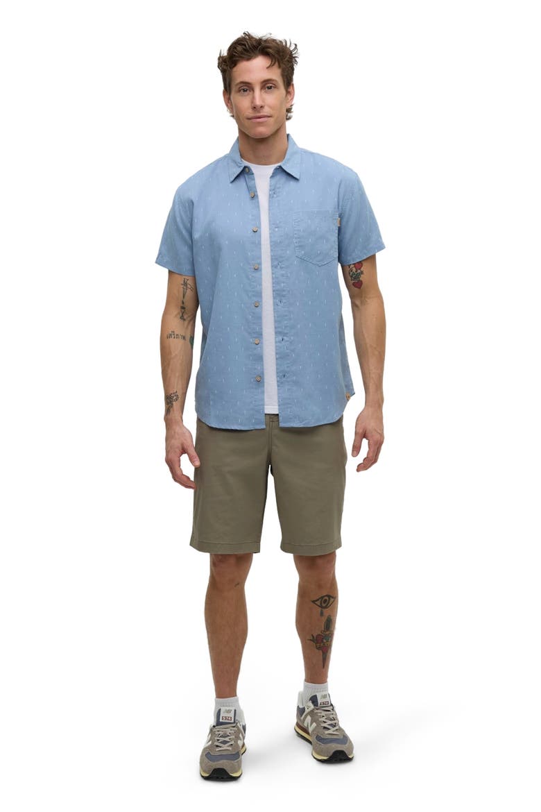 Small Tree Mancos Shirt, Alternate, color, Lakeside Blue/Small Tree
