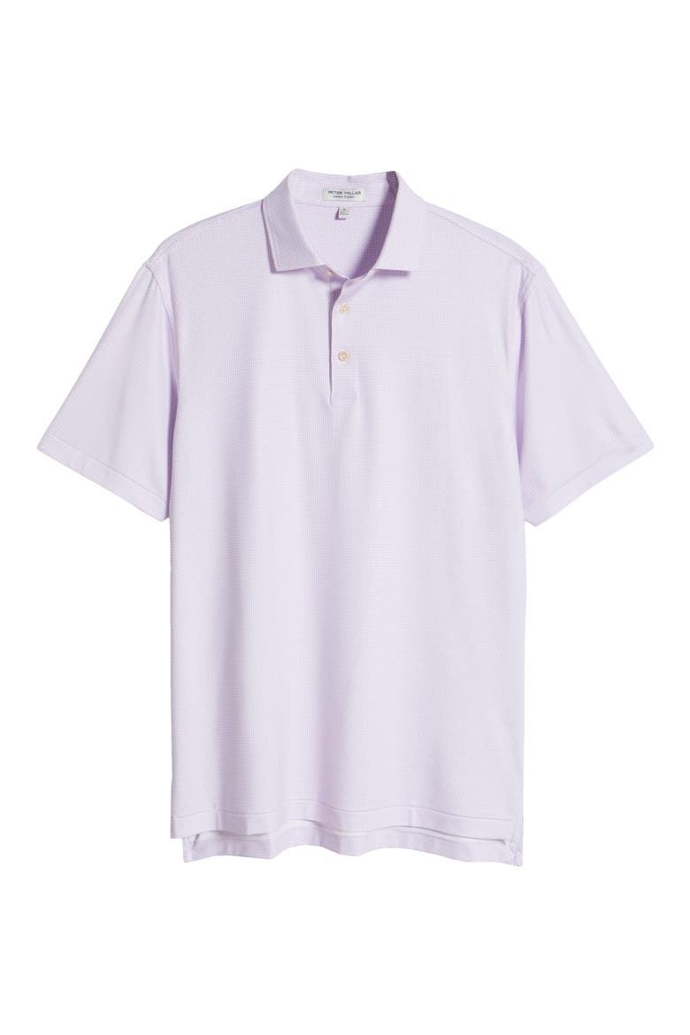Phoenix Performance Jersey Polo, Alternate, color, WHITE/ COTTAGE BLUE