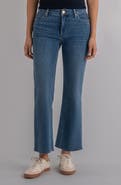 KUT from the Kloth Kelsey Raw Hem Ankle Flare Jeans