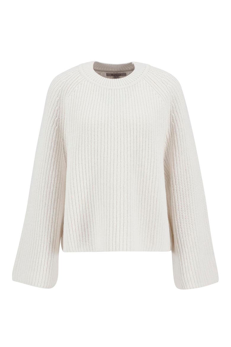 Wool Blend Crewneck Sweater, Alternate, color, CLOUD