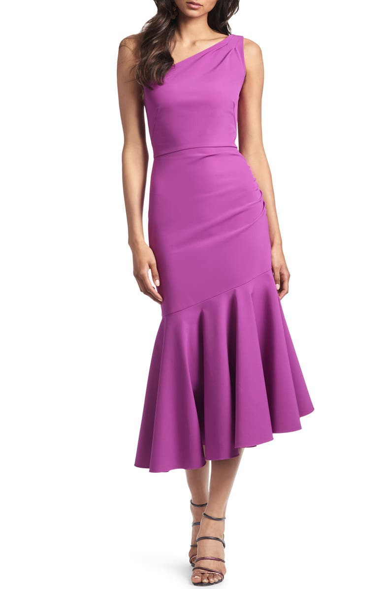 Sachin & Babi Tori One-Shoulder Asymmetric Cocktail Dress, Main, color,
