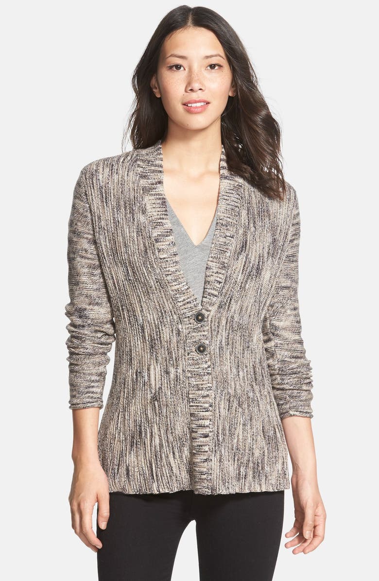 NIC+ZOE 'Mixy Cables' Two Button Cardigan, Main, color, 