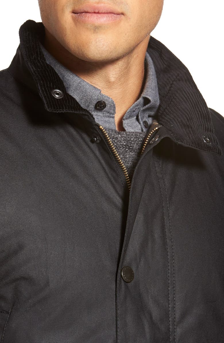 Barbour 'New Westmorland' Water Resistant Waxed Cotton Vest, Alternate, color, 