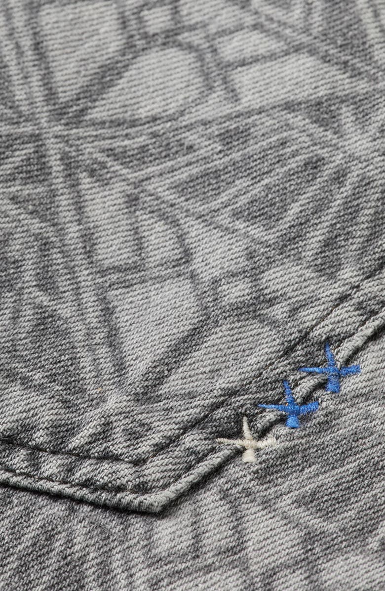 Scotch & Soda The Wave Wide Leg Jeans, Alternate, color, Monogram Black