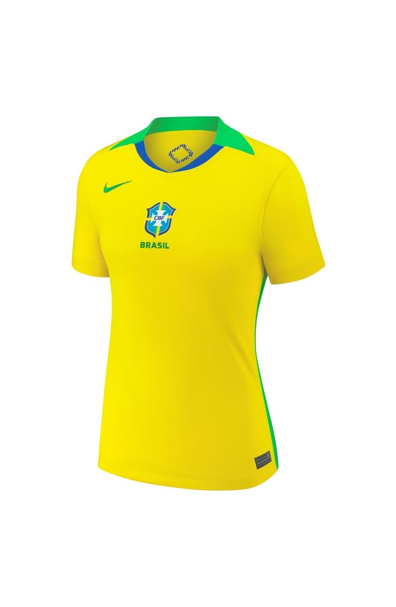 Nike Women's Nike Yellow Brazil Women's National Team 2025/26 Home Replica Jersey, Alternate, color, Yellow