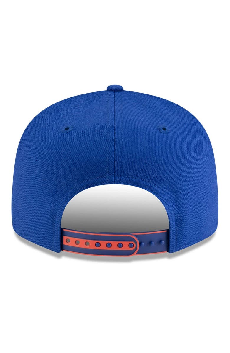 New Era Men's New Era White/Blue New York Knicks 2025 NBA Tip Off Split Panel 9FIFTY Snapback Hat, Alternate, color, White