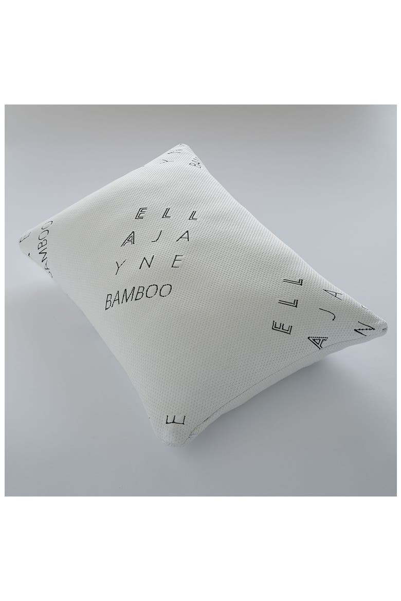 Shredded Memory Foam Pillow, Alternate, color, WHITE