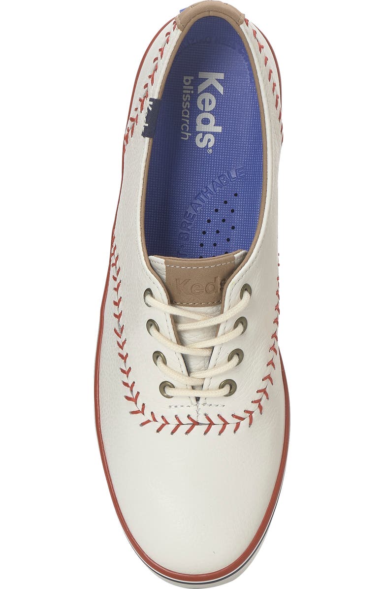 Keds<sup>®</sup> Champion Sneaker, Alternate, color, Off White Leathe