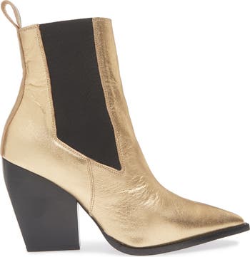 Ria Metallic Chelsea Boot