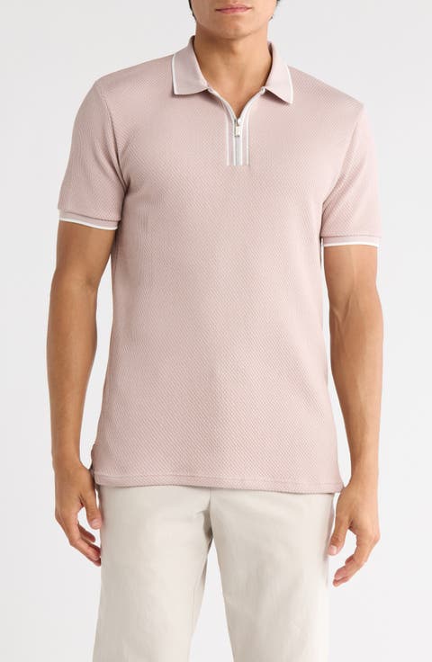 Tipped Textured Polo