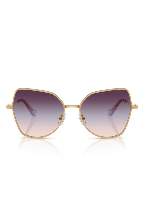 58mm Butterfly Sunglasses