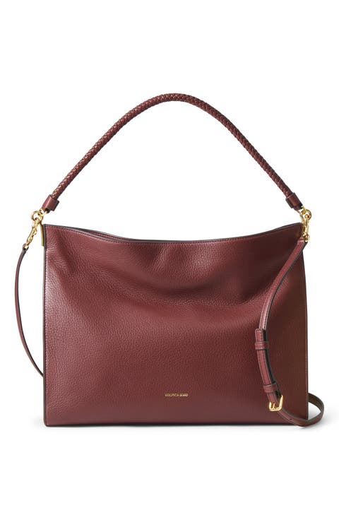 Vida Leather Shoulder Bag