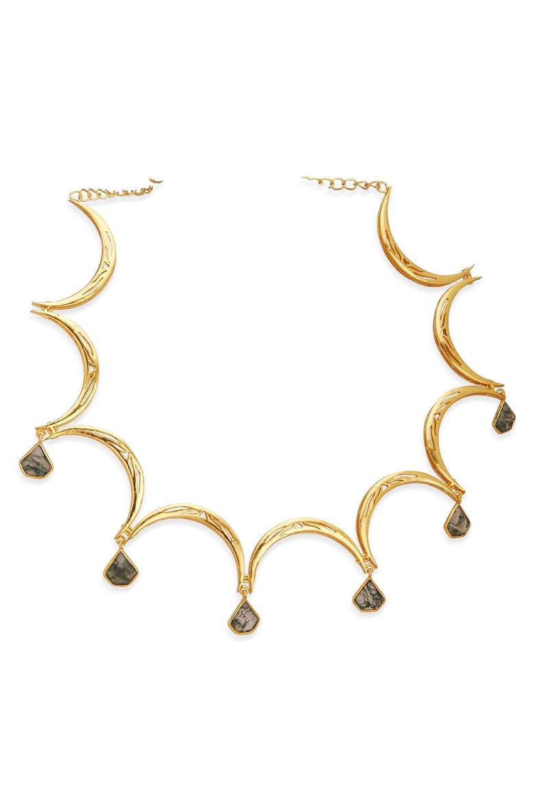 TILA NECKLACE, Main, color, Gold Plated