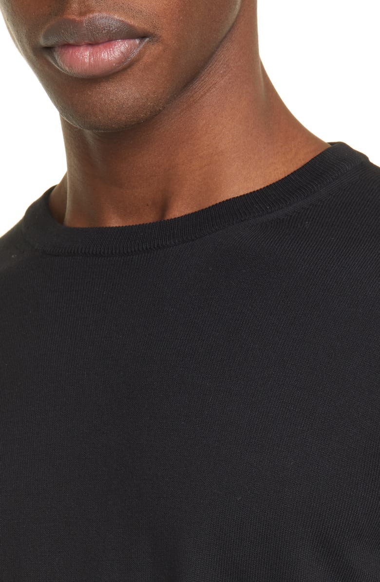 Canali Classic Fit Cotton Crewneck Sweater, Alternate, color, 