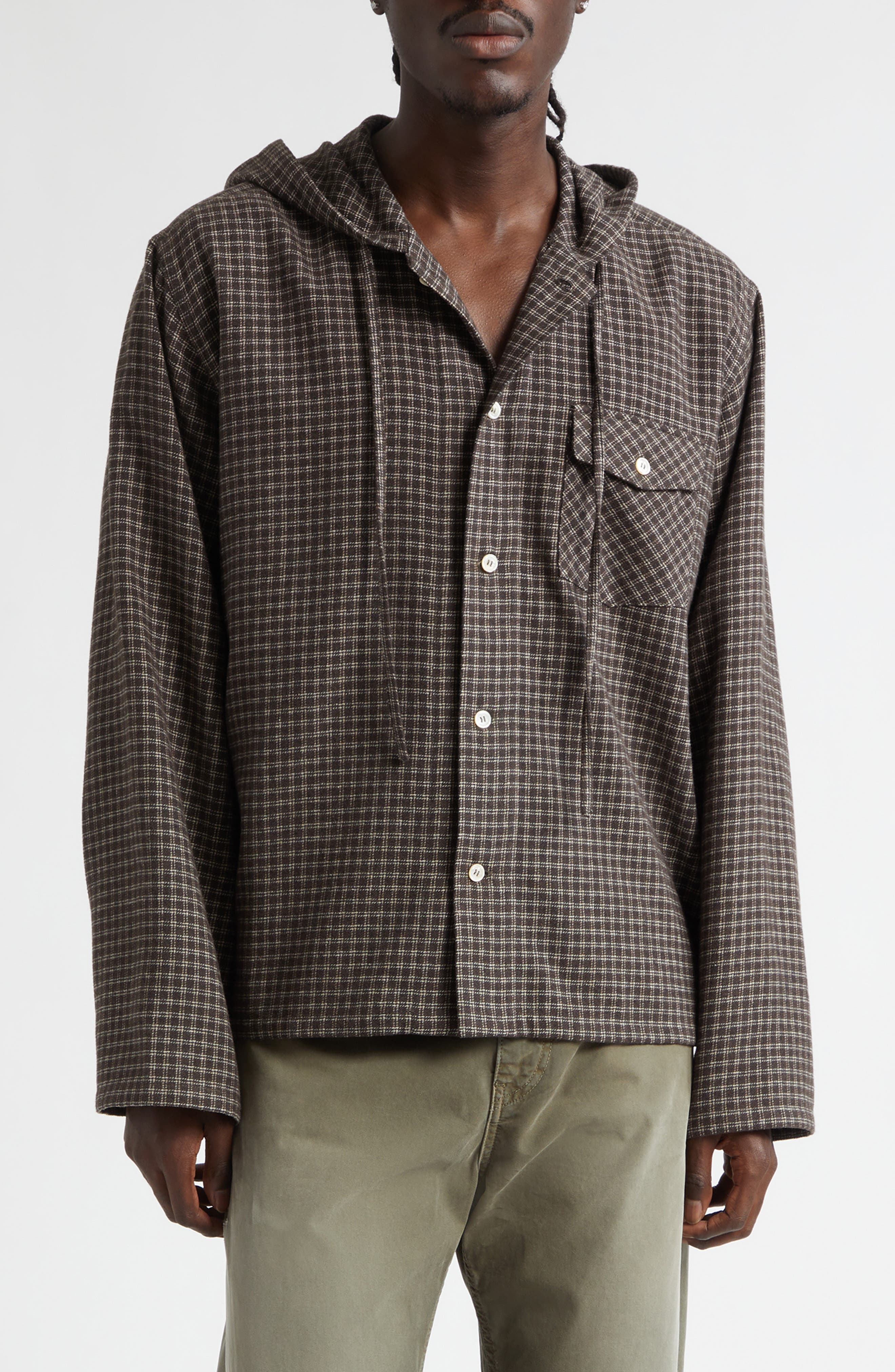 selected BLACK/ BROWN CHECK
