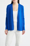 AK ANNE KLEIN Chatham Open Front Cardigan