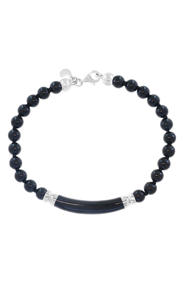 EFFY Men's Onyx Beaded Bracelet, Alternate, color, Black