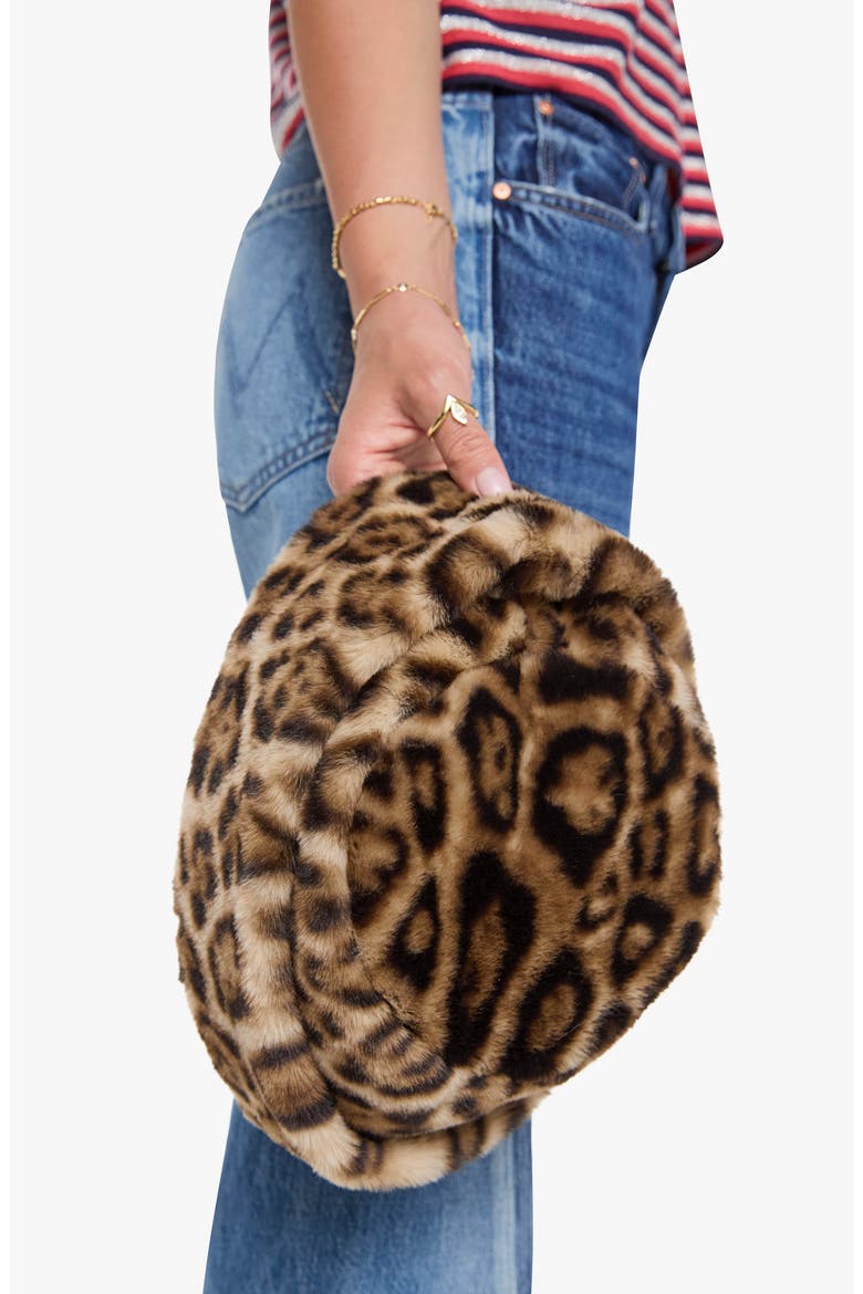 Fuzzy Wuzzy Faux Fur Bucket Hat, Alternate, color, KITTEN
