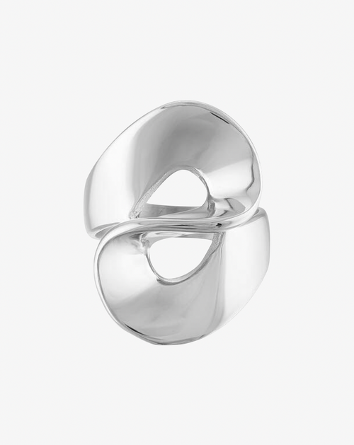 Ben Oni Afiya Statement Ring In Silver