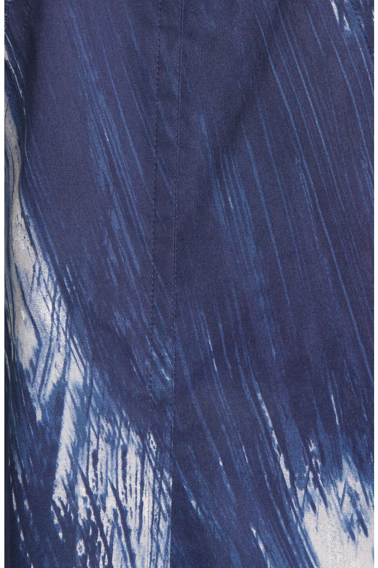 Donna Karan Print Tunic, Alternate, color, BRUSH STROKE