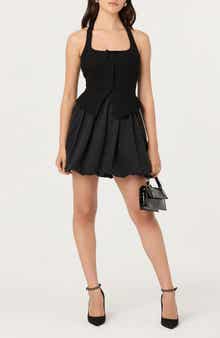 ASTR the Label Giavanna Halter Minidress