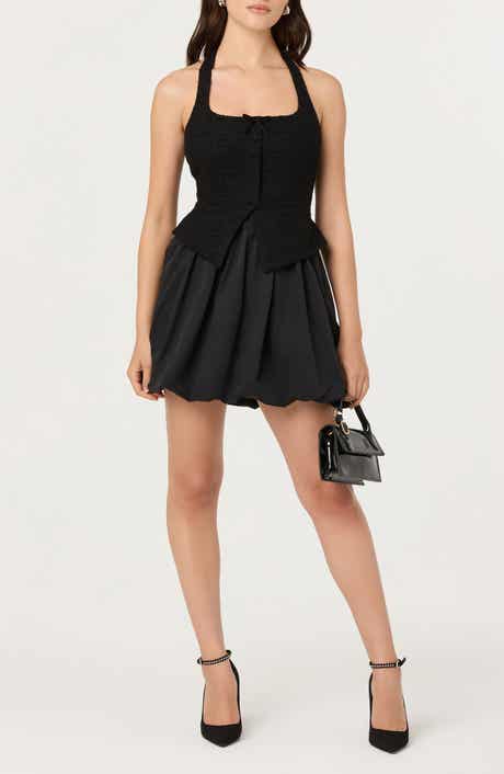 ASTR the Label Giavanna Halter Minidress