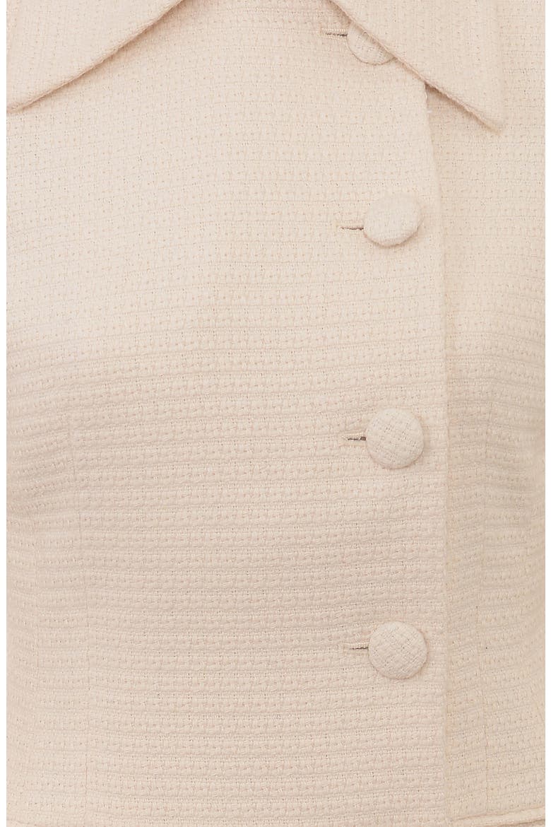 Misha Bouclé Jacket, Alternate, color, CREAM