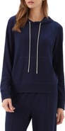 Karen Kane Rhinestone Drawstring Hoodie