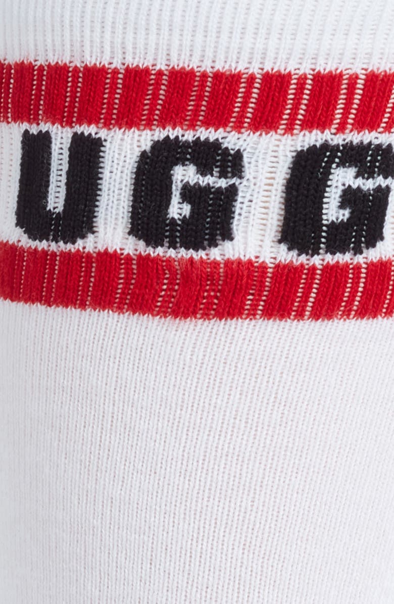 UGG<sup>®</sup> Lathan Logo Crew Socks, Alternate, color, 