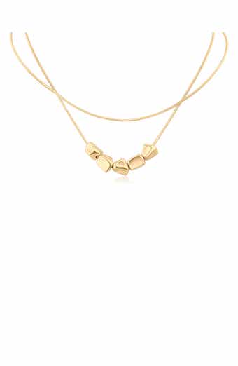 Pebble Beaded Layered Necklace (Nordstrom Exclusive)
