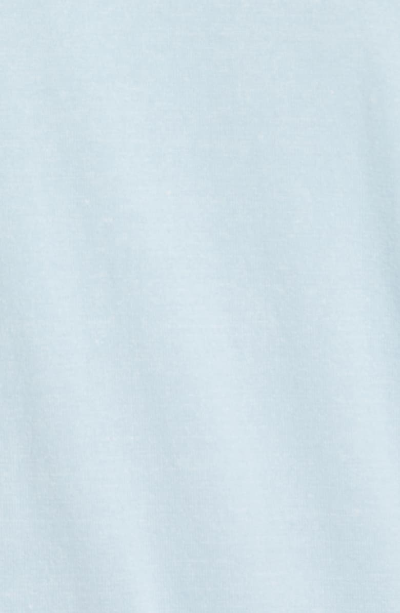 BOSS Tameo Cotton & Linen T-Shirt, Alternate, color, Light/ Pastel Blue